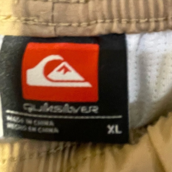 Quiksilver Tan, Orange, and Coral Men’s Swim Shorts- Size XL (New With Tags) - Picture 5 of 9